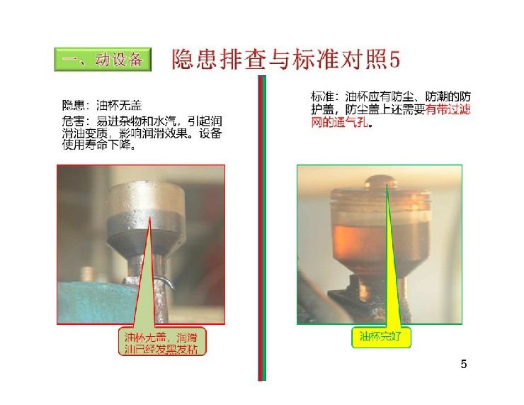 TPM設(shè)備隱患排查標(biāo)準(zhǔn)對照表6