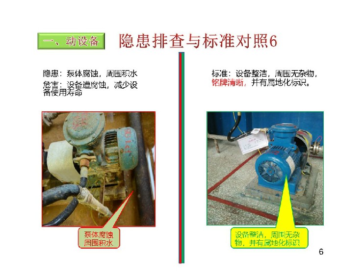 TPM設(shè)備隱患排查標(biāo)準(zhǔn)對照表7