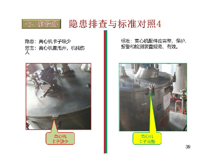 TPM設(shè)備隱患排查標(biāo)準(zhǔn)對照表39