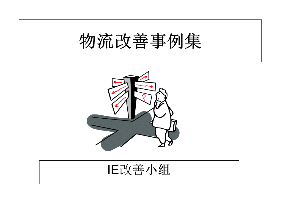 工廠內(nèi)精益物流改善案例1